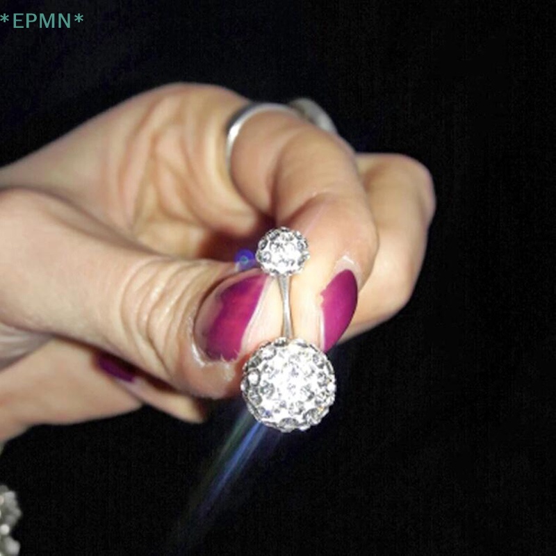 Set 5 Khuyên Rốn Đính Đá Lấp Lánh Mới