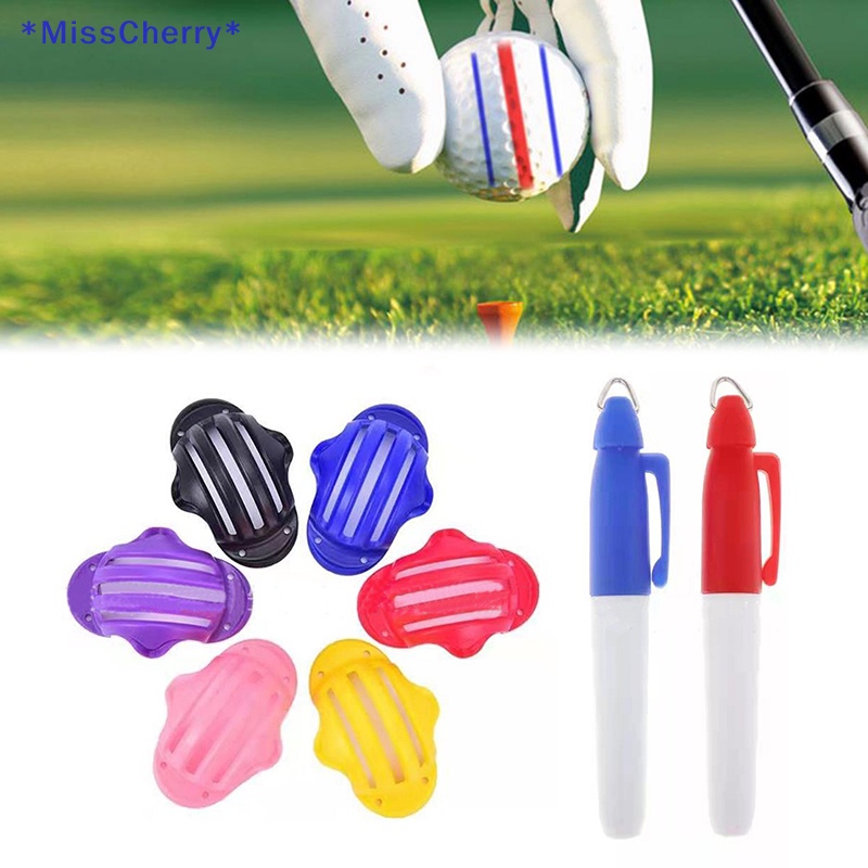 1 Bộ Dụng Cụ Đánh Dấu Vị Trí Bóng Golf Tiện Dụng Mới