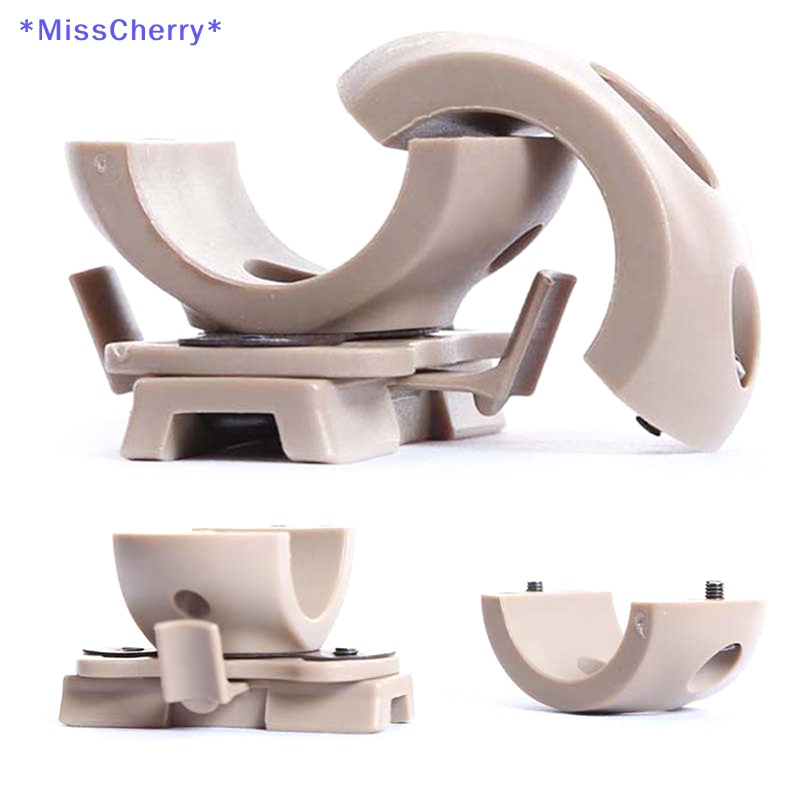 Giá Đỡ Đèn Pin Gắn Mũ Bảo Hiểm Xe Đạp Tiện Dụng Mới