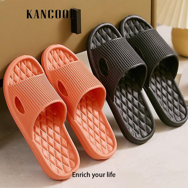 KANCOOL Dép Đi Trong Nhà Tắm Thiết Kế Đơn Giản Thời Trang Mùa Hè Cho Nam Và Nữ