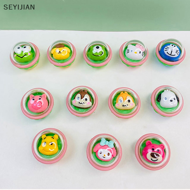 Set 5 Đồ trang trí Động Vật Bằng Nhựa Resin Phát Quang Độc Đáo Dùng Trang Trí