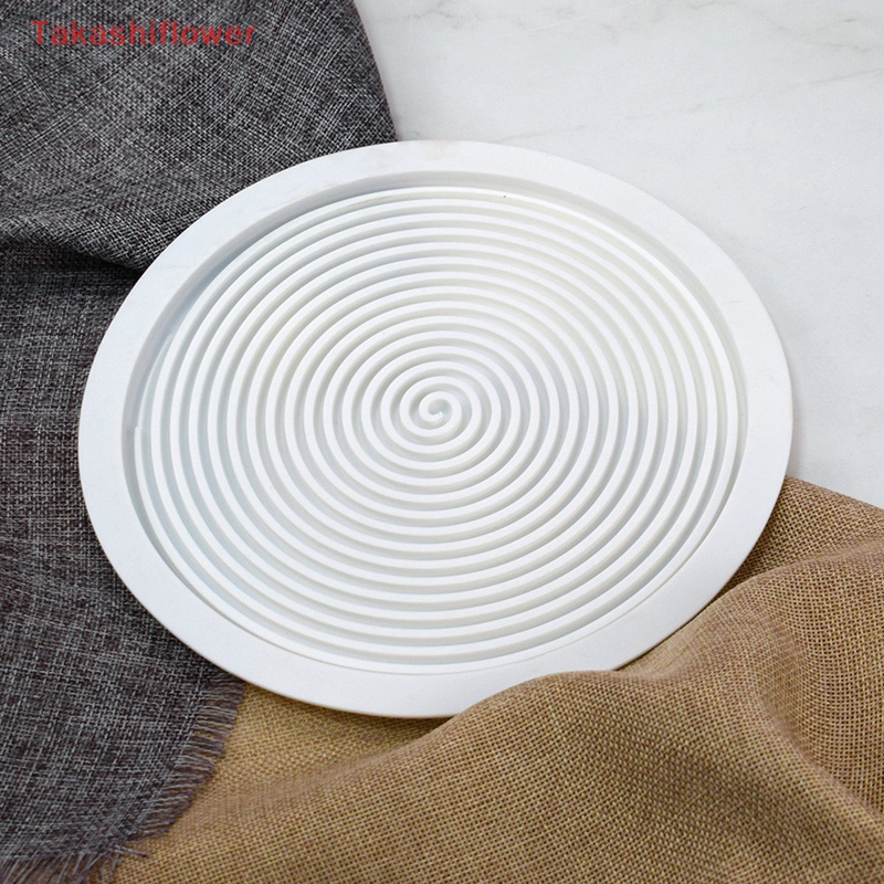 Khuôn Silicone Làm Bánh Hình Xoắn Ốc 3D Độc Đáo