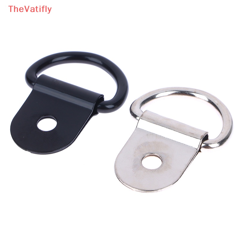 Set 10 Móc Kéo Dây Hình Chữ D Bằng Thép Không Gỉ