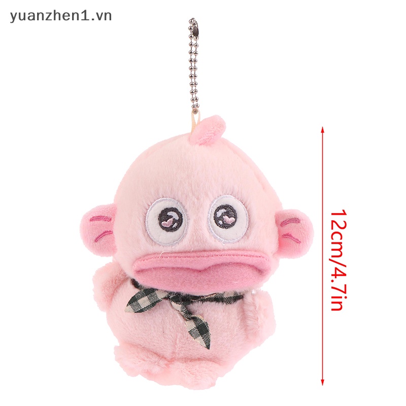 Móc Khóa Hình Khỉ Nhồi Bông 12cm Dễ Thương