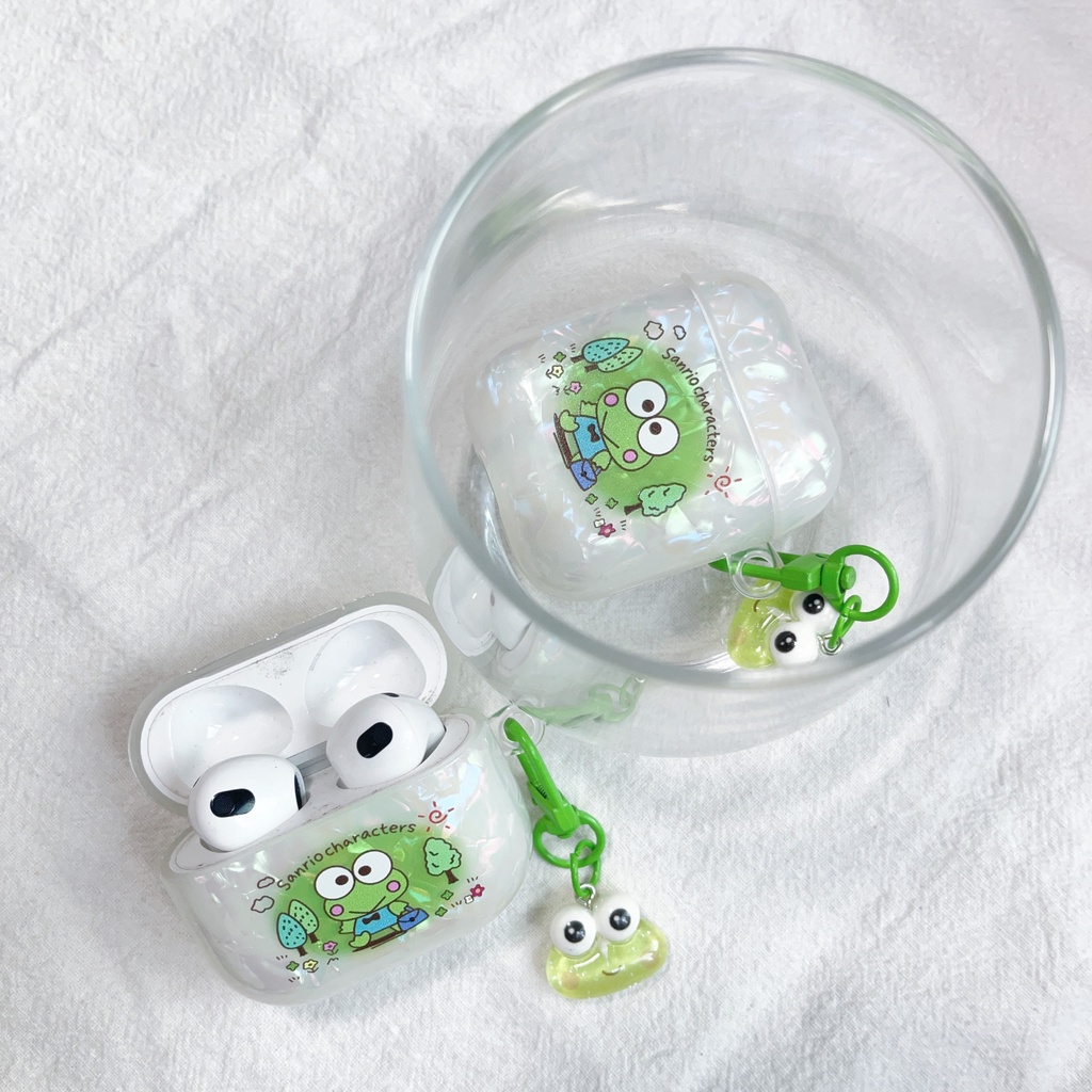 Vỏ Bảo Vệ Hộp Sạc Tai nghe không dây AirPods 1 2 3 Pro2 2022 Bằng tpu Mềm Chống Trầy Hình Sanrio Hoạt Hình Lấp Lánh