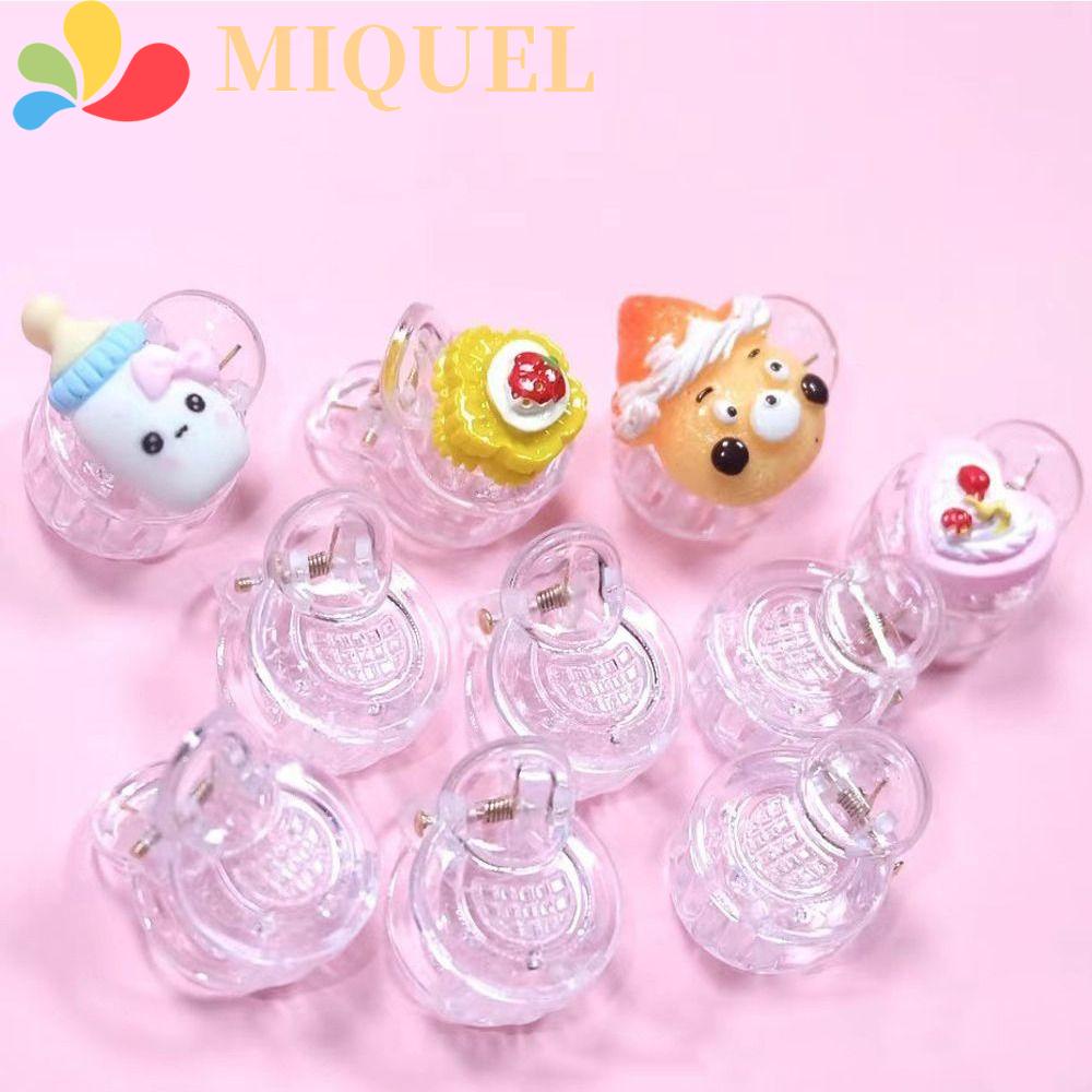 Set 20 Kẹp Tóc Nhựa Acrylic Trong Suốt Phong Cách Hàn Quốc