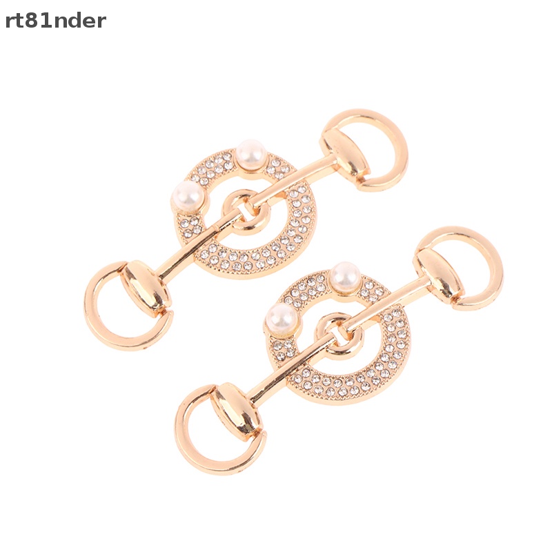 Rt 1 Cặp Phụ Kiện Trang Trí Giày Cao Gót Đính Đá Cho Cô Dâu