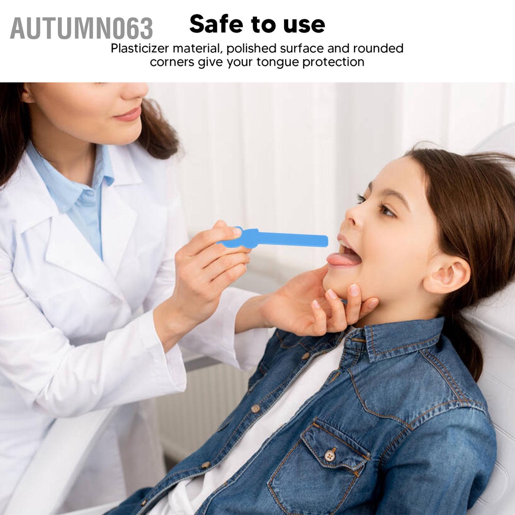 Autumn063 2 chiếc Dụng cụ đè lưỡi Phối màu bằng nhựa Máy tập cơ di động cho trẻ em