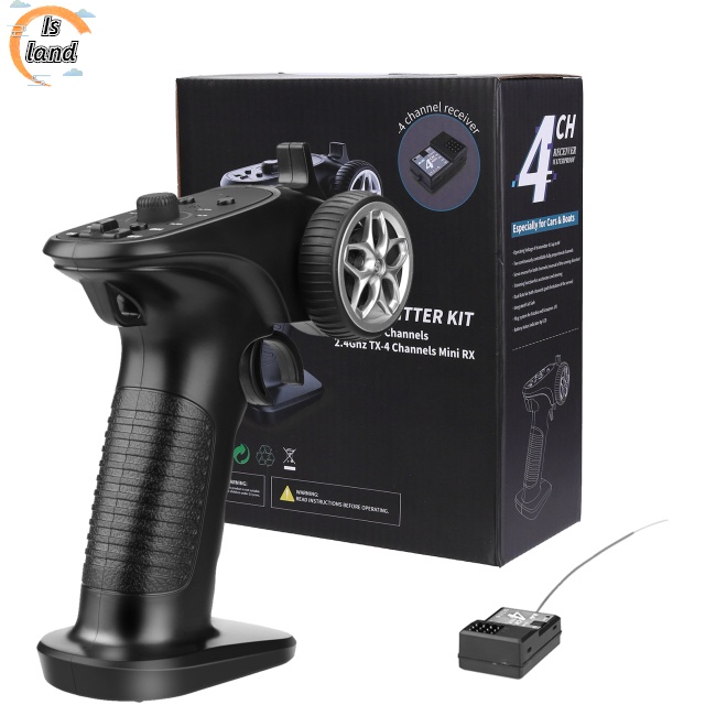 Thiết Bị Truyền Nhận Tín Hiệu Radio Tx4 2.4ghz 4ch Cho Xe Hơi / Tàu Thuyền Điều Khiển Từ Xa Pk Tg3 Fs-gt3b