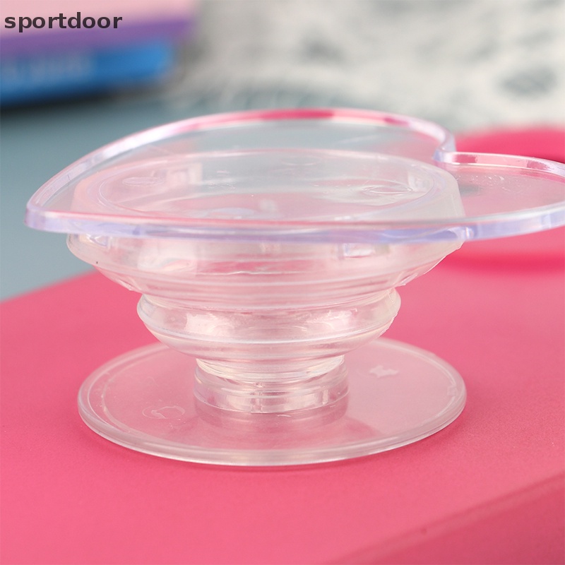 [sportoutdoor] Set 10 Giá Đỡ Điện Thoại Trong Suốt Có Thể Gấp Gọn [out]