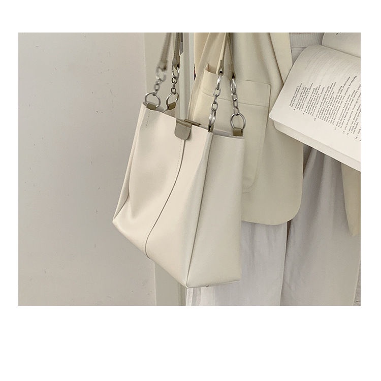 Túi Dung Tích Lớn Túi Tote Nữ Thời Trang Mùa Hè Túi Đi Học Túi Đeo Vai Sinh Viên Đại Học