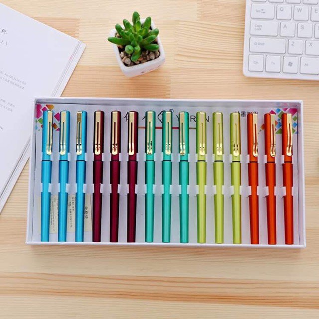 Bút Máy Ngòi Kim Tinh Viết Siêu Êm Trơn 328 _LL