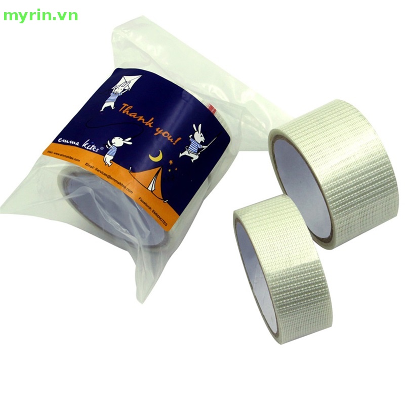 Cuộn Băng Diều Trong Suốt Rộng 5cm Chống Thấm Nước DIY