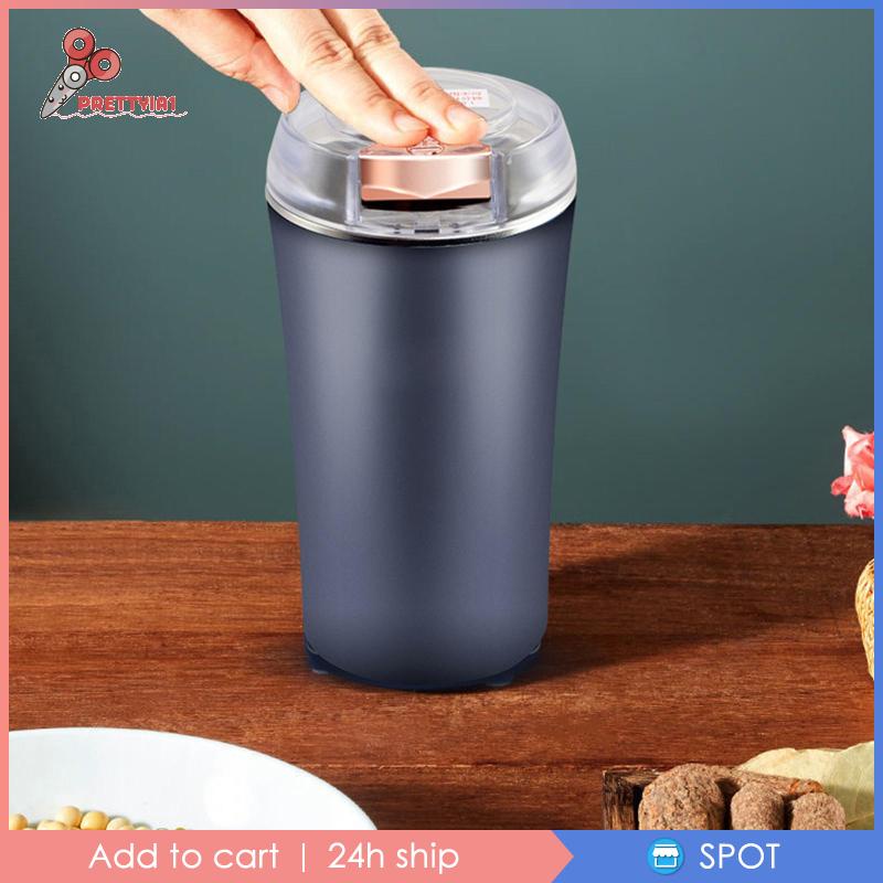 Máy Xay Cà Phê Chạy Điện Bằng Thép Không Gỉ Prettyia1