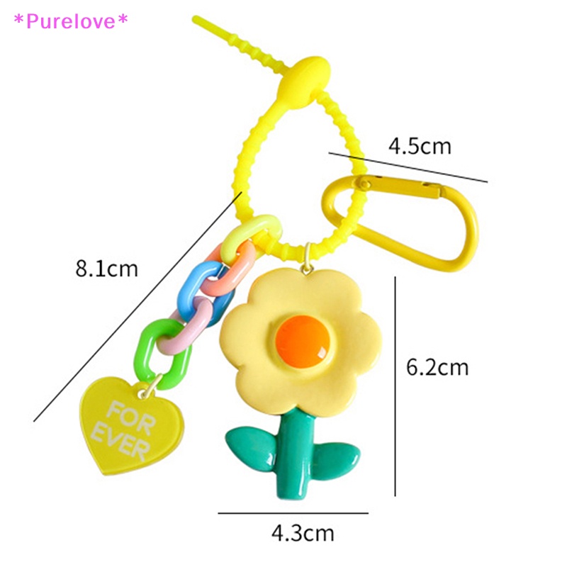 Móc Khóa Hình Bông Hoa Dễ Thương Dành Cho Nữ Mới