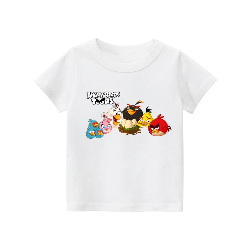 Áo thun trẻ em ANGRY BRIDS 4 , 8 màu áo, đầy đủ size có big size, MÀU KHÁC NHẮN TIN SHOP