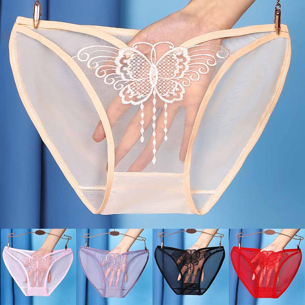 Quần Lót Ren Lưới Siêu Co Dãn Thoải Mái