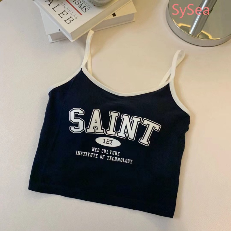 Áo Dây In Chữ Thời Trang Mùa Hè Dành Cho Nữ