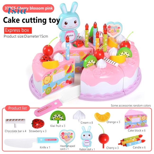 Bộ 37 Món Đồ Chơi Cắt Bánh Sinh Nhật Cho Bé