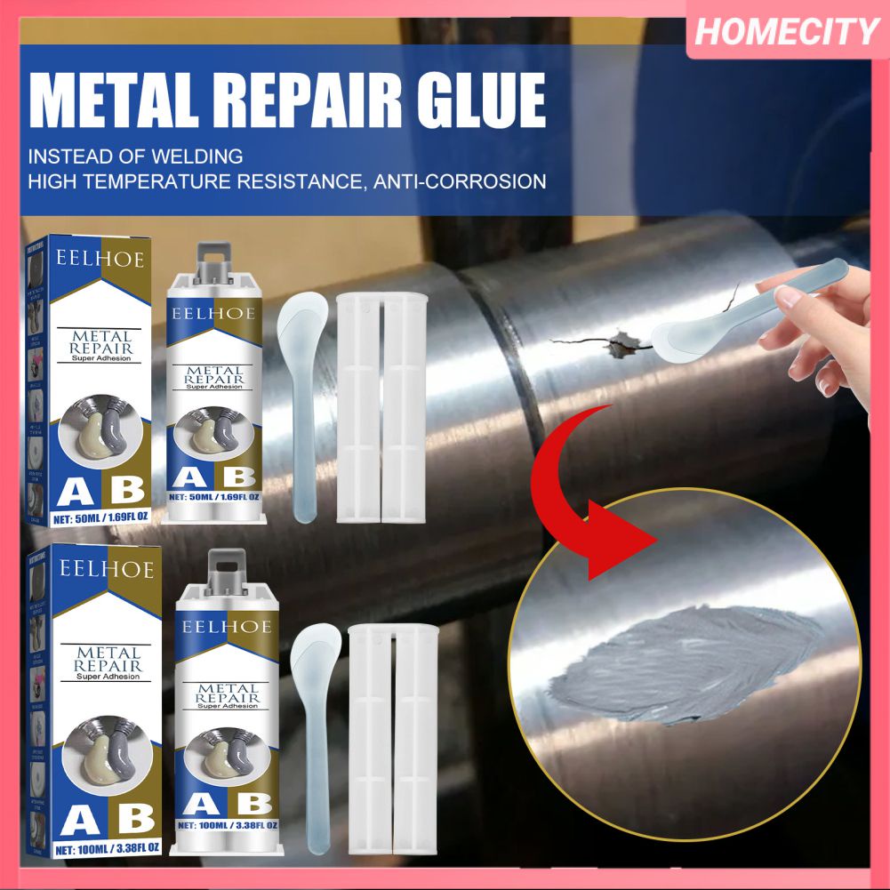 50g/100g Kim Loại sửa chữa keo dán công nghiệp AB Caster keo chịu nhiệt keo hàn lạnh khuyết tật mạnh đại lý sửa chữa keo