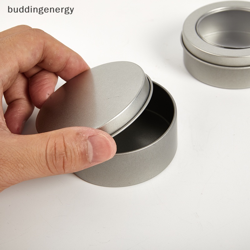 Hộp Đựng Ốc Vít Hình Tròn 65 * 25mm Bằng Nhôm Trong Suốt Tiện Dụng