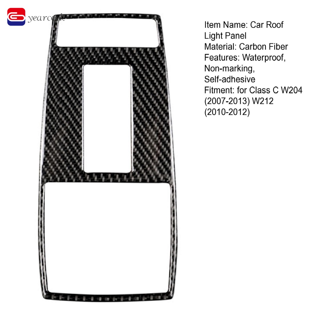 Vỏ Bọc Đèn Gắn Nóc Xe Hơi Không Phai Màu Chống Thấm Nước Cho Class C W204 (2007-2013) W212 (2010-2012)