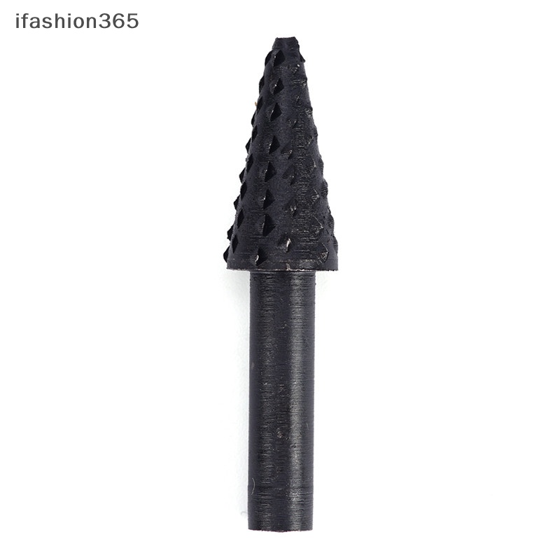 Set 5 Mũi Khoan Gỗ Bằng Thép Màu Đen 1 / 4 '' 6mm ifashion365