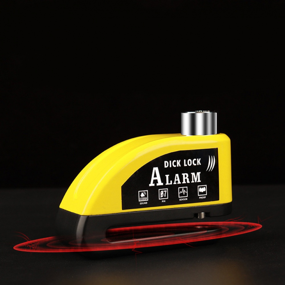 Khóa Phanh Đĩa Bánh Xe Đạp Bằng Hợp Kim Nhôm Kèm Cảnh Báo Rung