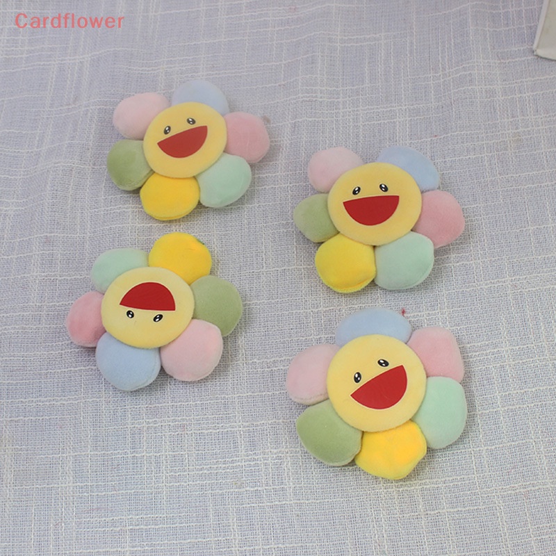 1 Móc Khóa Hình Hoa Hướng Dương Nhồi Bông Đáng Yêu Mới