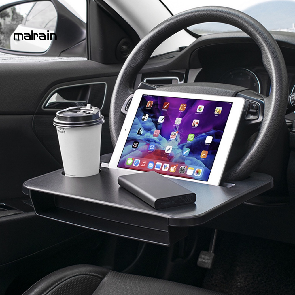 Giá Đỡ Laptop Gắn Vô Lăng Xe Hơi Chống Trượt Đa Năng Tiện Dụng