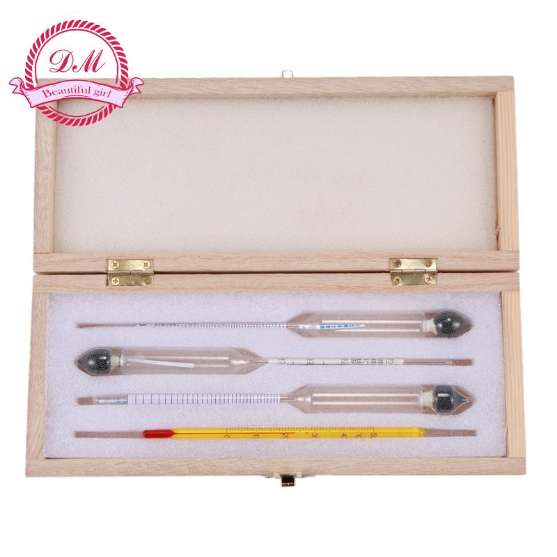 Máy đo độ cồn Máy đo độ cồn Máy đo độ cồn Dụng cụ đo độ cồn Máy đo độ cồn Máy đo độ cồn Bộ có nhiệt kế