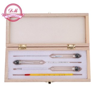 Máy đo độ cồn Máy đo độ cồn Máy đo độ cồn Dụng cụ đo độ cồn Máy đo độ cồn Máy đo độ cồn Bộ có nhiệt kế