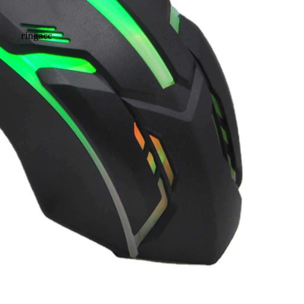 Chuột Máy Tính RGA C3 Có Dây Chống Trượt Có Đèn Nhiều Màu Sắc Dùng Để Chơi Game