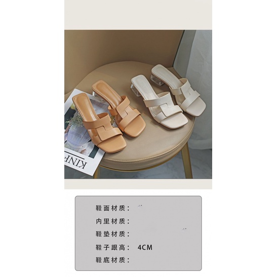 Duoya Tóc Thẳng ~ [Hàng Có Sẵn] Dép Sandal Hở Ngón Đế Dày Bằng Da Thật Mềm Mại Mang Ngoài Trời Mùa Hè Cho Nữ Miễn Phí Vận Chuyển