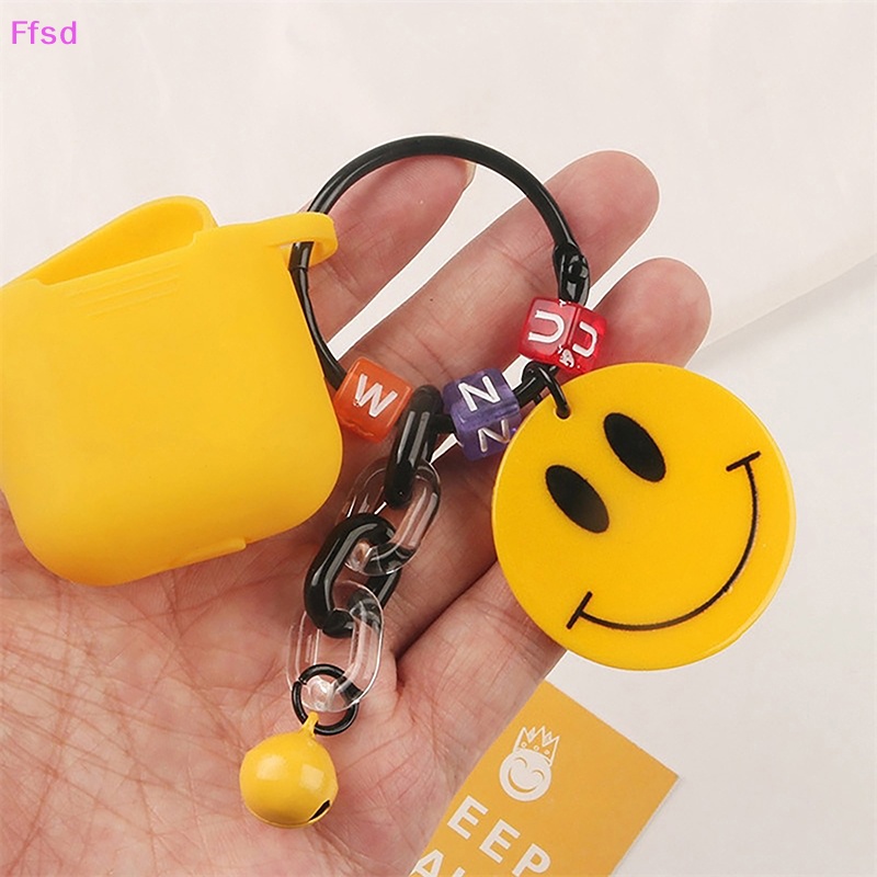 {Ffsd} Móc Chìa Khóa Hình Mặt Cười Dễ Thương Trang Trí Ba Lô / Ô Tô * Bán Chạy