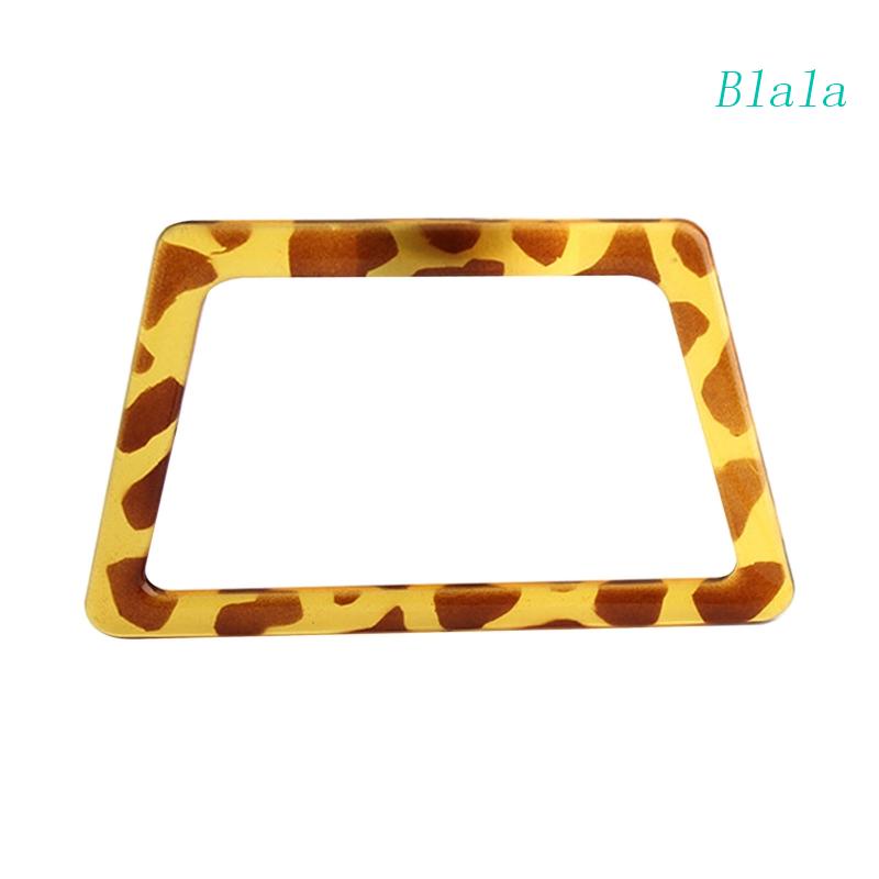 Tay Cầm Hình Thang Bằng Resin Thay Thế Cho Túi Xách Đan Móc Thủ Công