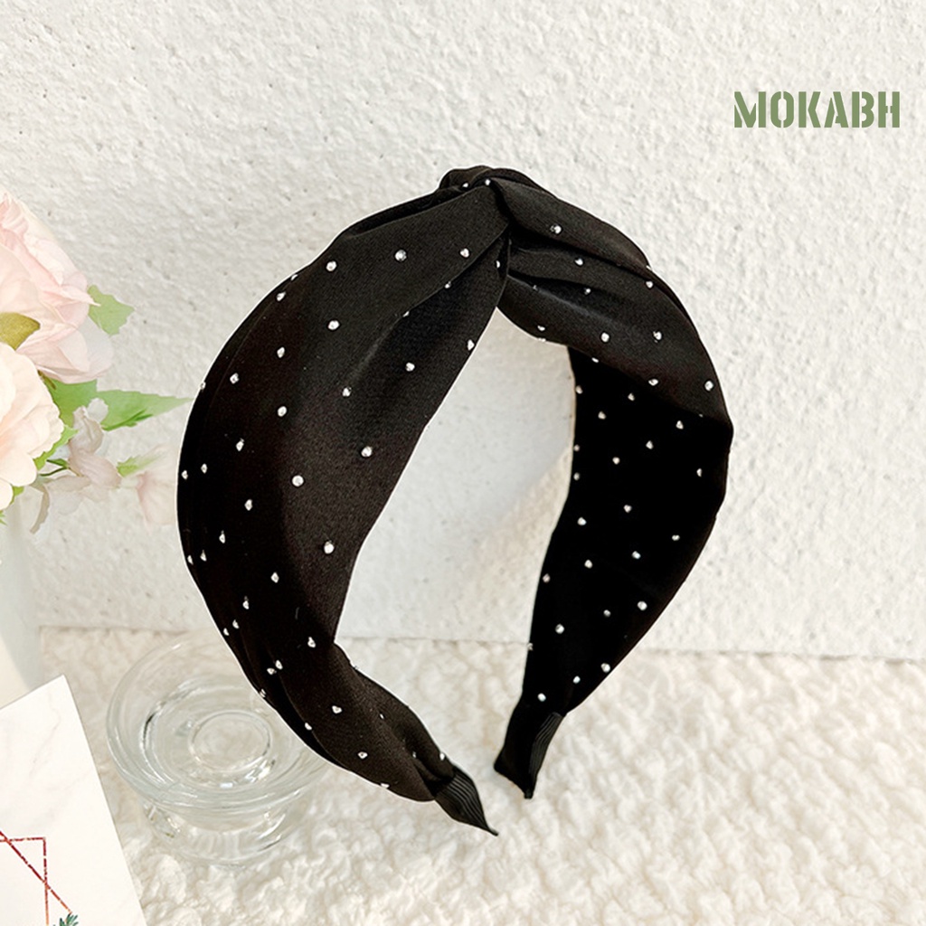 Băng Đô Cài Tóc Đính Đá Màu Sắc Thời Trang Dành Cho Nữ