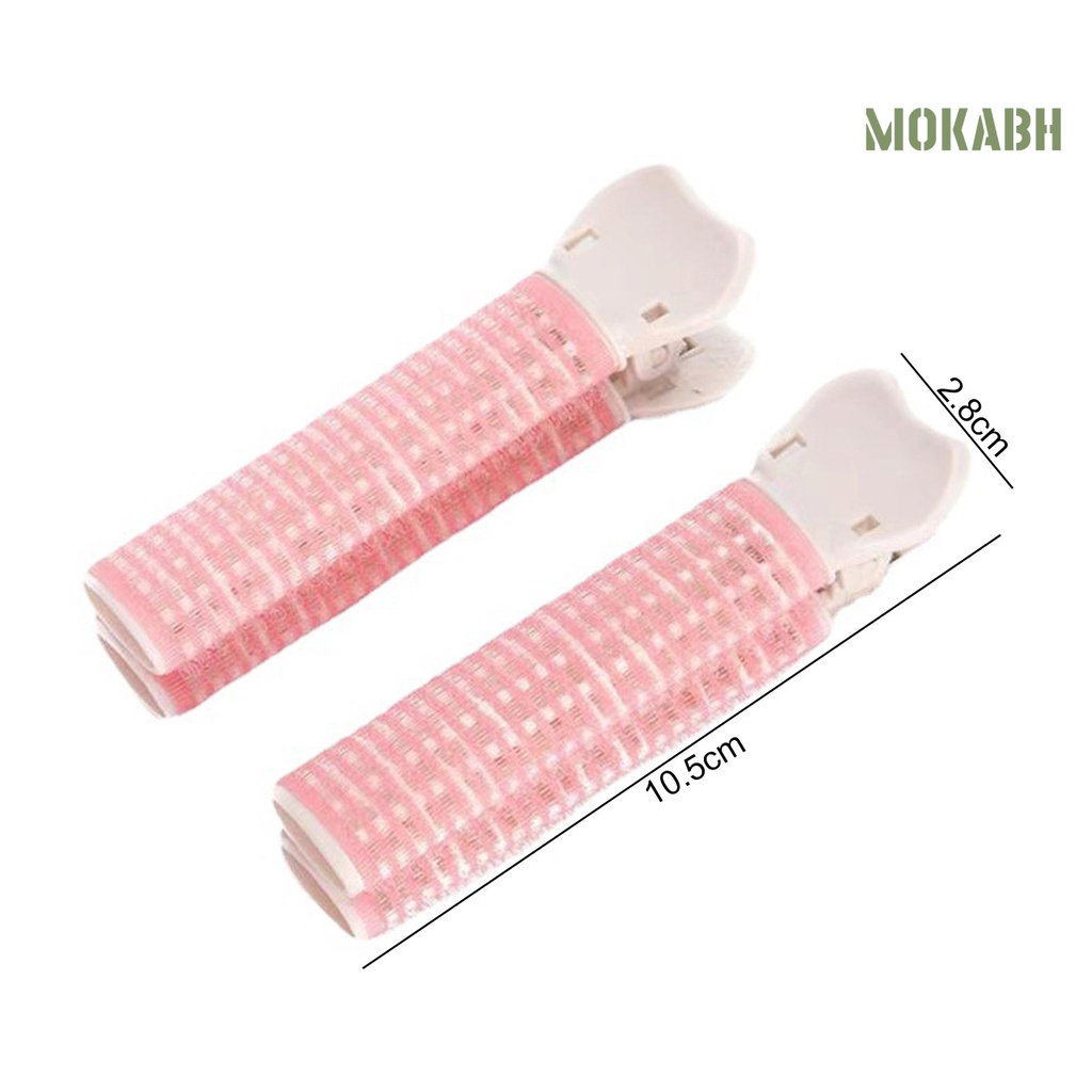 2 Kẹp Tóc Co Dãn Màu Sắc Kẹo Ngọt Không Để Lại Dấu Vết