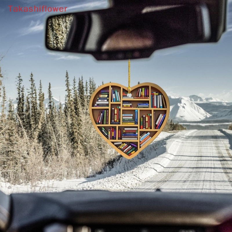 Phụ Kiện Treo Trang Trí Cây Thông Giáng Sinh Hình Trái Tim Bằng Acrylic