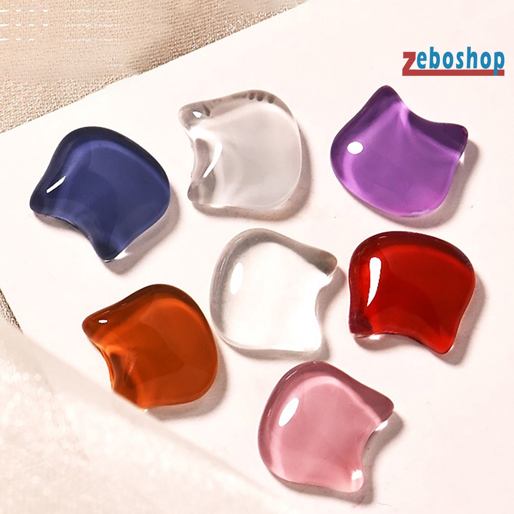 Set 24 Que Trưng Bày Đầu Móng Tay Gọn Nhẹ Nhiều Hình Dạng Trong Suốt