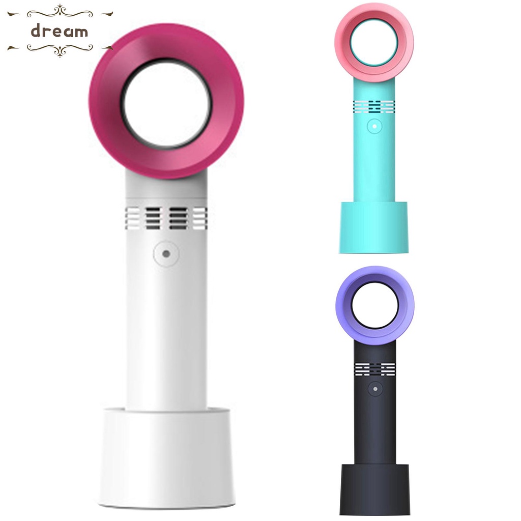 【DREAMLIFE】Leafless Fan usb Charging Portable Creative Handheld Desktop Fan high quality