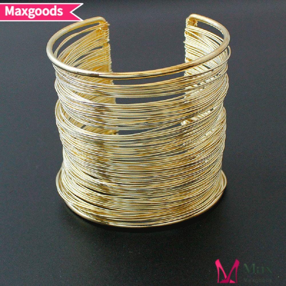 Vòng Tay Hở Bản Rộng Phong Cách Cổ Điển Thời Trang