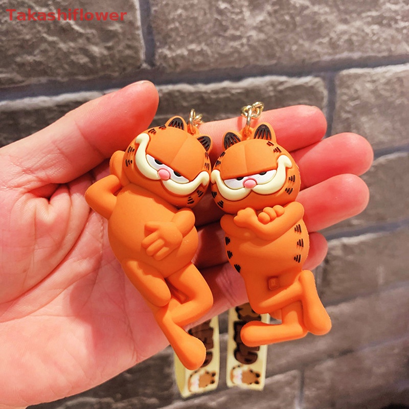 Móc Khóa Điện Thoại Hình Mèo Garfield Đáng Yêu