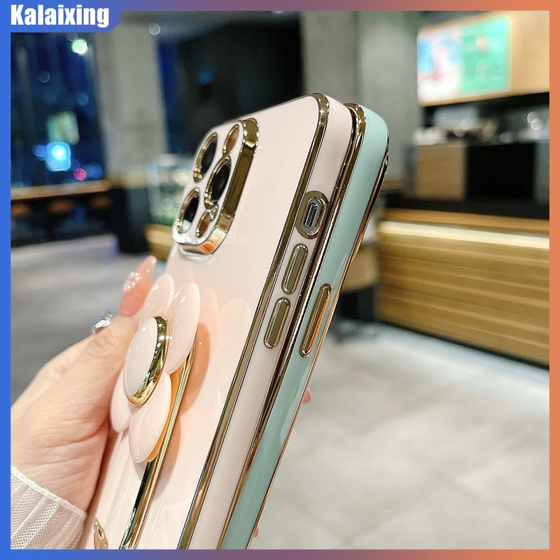 Ốp Điện Thoại Dẻo Họa Tiết Hoạt Hình Cối Xay Gió Mạ Điện Dễ Thương Cho iPhone 14 Pro Max 14Plus 13 Pro Max 13Mini
