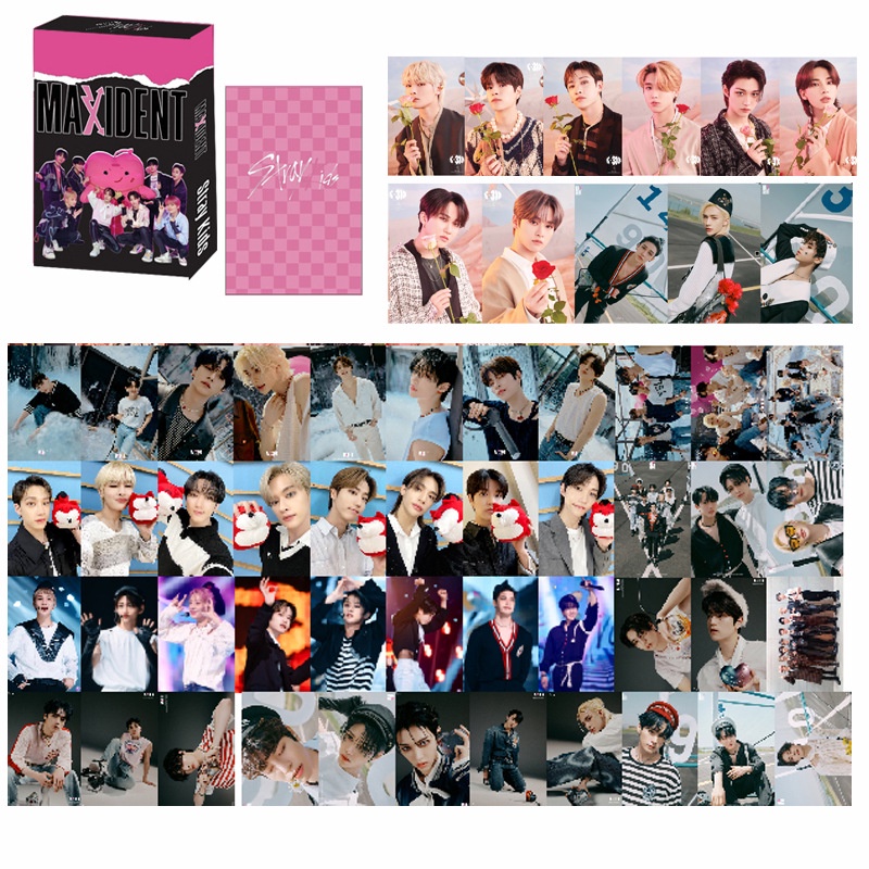 Hộp ảnh Lomo Stray kids 55 tấm