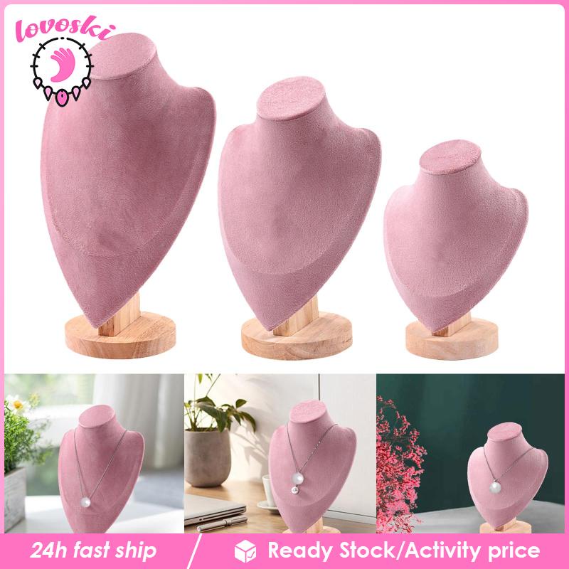 Giá Đỡ Trưng BàY Vòng cổ / Trang SứC BằNg VảI Nhung