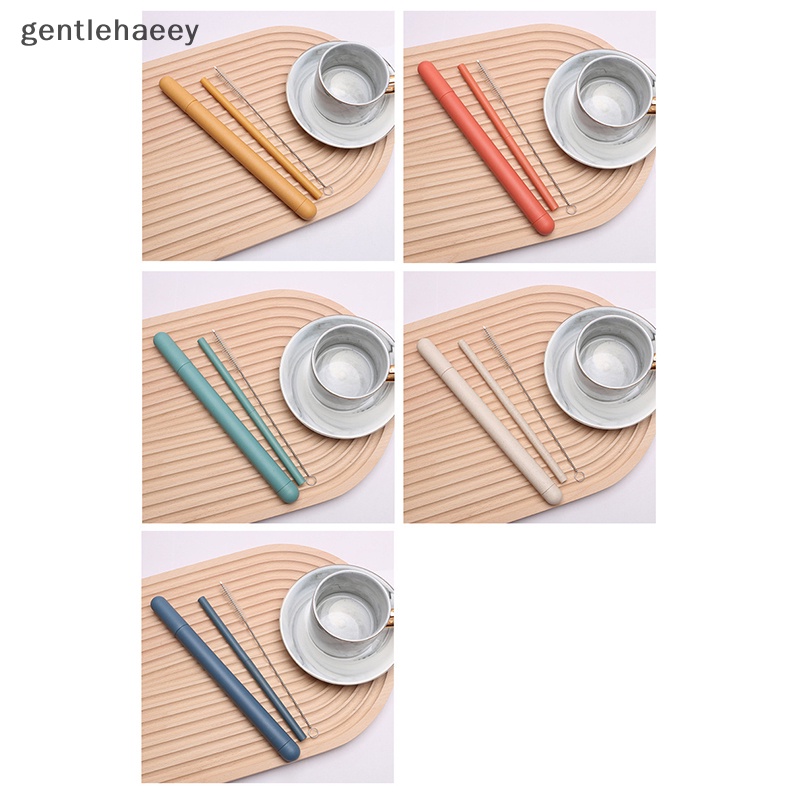 Ống Hút Nhựa Thẳng Kèm Cọ Vệ Sinh Trang Trí Tiệc