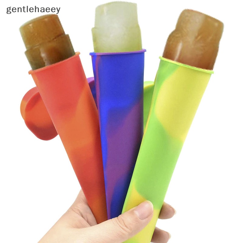 Khuôn Silicone Làm Kem Que DIY Tiện Dụng