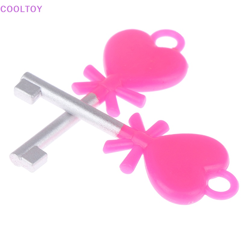 Set 10 Chìa Khóa Mini Dùng Để Trang Trí Nhà Búp Bê