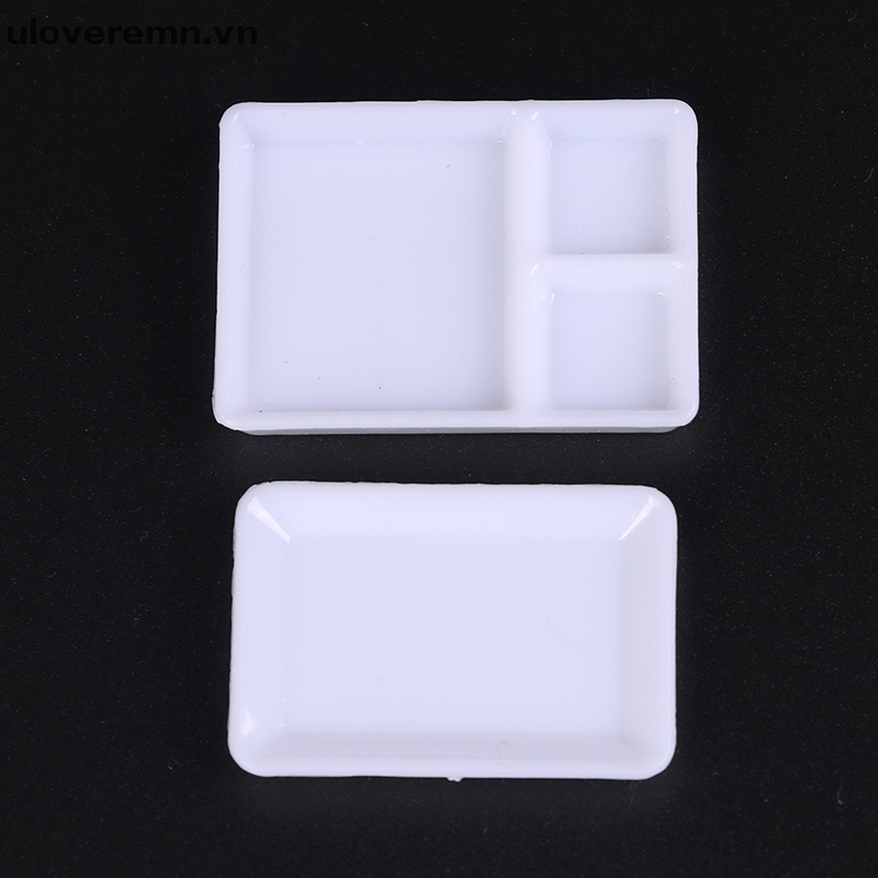 Set 12 Dĩa Mini Trang Trí Nhà Búp Bê